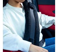 Wumimi Mastectomy Pillow Post Surgery Seat Belt Pillow Cushions Pads Protector for Breast Cancer Port Pacemaker Heart Surgery C-Section Recovery (Black)