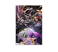 WUMLTIMH Murder DronesVintage Canvas Decoration Poster Landscape Oil Painting Famous Painting Canvas Animation Poster Bedroom Decoration16x24inch(40x60cm) Unframe-style