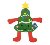 WUNDAPETS BAM! Christmas Catnip Filled Play Toys Cat Kitten North American Pure Catnip Toys (Catnip Christmas Tree)