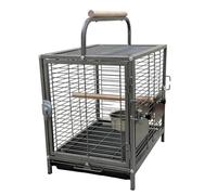 WUNDAPETS CHESTER PARROT CAGE BIRD TRAVEL CARRY CAGE AFRICAN GREY AMAZON 1919