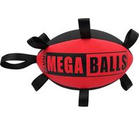 WUNDAPETS HEM & BOO PICK ME UP-RUGBY MEGA BALL DOG PUPPY FETCH PLAY TOY, INTERACTIVE TUG OUTDOOR & INDOOR RUGBY BALL, 9.5" / 24CM, ASSORTED COLOURS