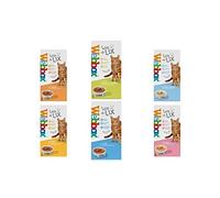 WUNDAPETS *NEW* 6 X MIXED VARIETY PACK WEBBOX DELIGHT LICK-E-LICKS CAT KITTEN TREAT SNACK