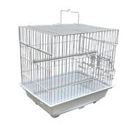 WUNDAPETS Portable Bird Cage Carrier for Small Birds - Budgie, Canary, Finch Travel Crate