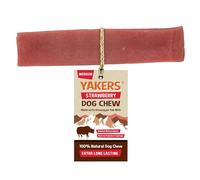 WUNDAPETS YAKER'S HIMALAYAN YAK MILK 100% NATURAL DOG PUPPY CHEWS TOUGH LONG LASTING FLAVOURED CHEWS, (1 PC) (MEDIUM, STRAWBERRY)