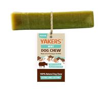 WUNDAPETS YAKER'S HIMALAYAN YAK MILK 100% NATURAL DOG PUPPY CHEWS TOUGH LONG LASTING FLAVOURED CHEWS, (1 PC) (MEDIUM, MINT)