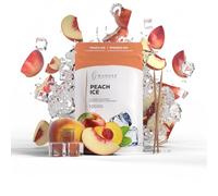 Wunder Flavoured Toothpick - Peach Ice - Refillpack - Plastic-Free Gum Alternative - Stop Nail Biting - Fresh Breath - Teeth Cleaning to Go - Sugar-Free, Vegan