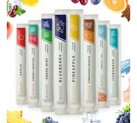 Wunder Flavoured toothpicks - 80x individually wrapped - 8 Flavour Mix - Fresh Breath - Helps reduce Nail-biting - supports smoke-free moments - gum alternative - sugar-free, vegan