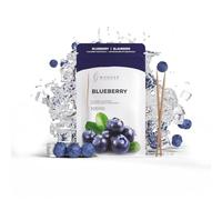 Wunder Flavoured Toothpicks - Blueberry Refill Pack - 100 Individually Wrapped - Plastic-Free Gum Alternative, Fresh Breath, Sugar-Free, Vegan