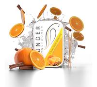 Wunder Flavoured Toothpicks - Cinnamon Orange - 100 Flavor Tooth Picks in Metal Box - Long-Lasting Flavour - Fresh Breath - Helps Reduce Nail-Biting - Supports Smoke-Free Moments - Sugar-Free