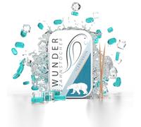 Wunder Flavoured Toothpicks - Ice Candy - 100 Flavor Tooth Picks in Metal Box - Long-Lasting Flavour - Fresh Breath - Helps Reduce Nail-Biting - Supports Smoke-Free Moments - Sugar-Free