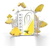 Wunder Flavoured Toothpicks - Pineapple - 100 Toothpicks in Metal Box - Long-Lasting Flavour - Fresh Breath & Oral Care - Reduces Nail-Biting - Sugar-Free