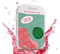 Wunder Flavoured Toothpicks - Watermelon - 100 Flavour Tooth Picks in Metal Box - Long-Lasting Flavour - Fresh Breath - Helps Reduce Nail-Biting - Supports Smoke-Free Moments - Sugar-Free