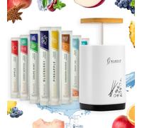 Wunder Toothpicks - Flavoured Toothpicks Trial Pack 80 pcs with Dispenser, Fresh Breath, Aromatic, Sugar-Free & Vegan, Portable Oral Care, Gum Alternative