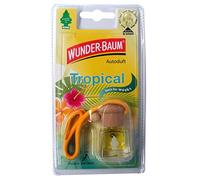 Wunderbaum Area Deodorizer, Set of 4 Tropical Aerosol Bottles
