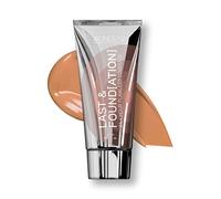 WUNDERBROW Last & Foundation Makeup with 24+ Hour Coverage and Hyaluronic Acid, Caramel, Vegan and Cruelty-Free