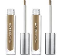 WUNDERBROW Waterproof Eyebrow Gel, Blonde, Vegan and Cruelty-Free (Pack of 2)