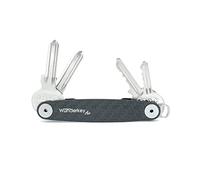 WUNDERKEY® Carbon Air (up to 8 Keys) - Key Organiser Made in Germany [Smart Key Organiser | Compact Key Holder | Key Ring | Key Case] - Premium Quality