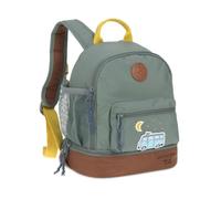 wunderwunsch Lässig Personalised Nursery Backpack with Chest Strap, Bus | Kitar backpack for children from 3 years with name, mini backpack, robust nursery bag boys and girls with motif