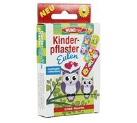 WUNDmed® 02-078 picture plasters for children, pack of 10, owls