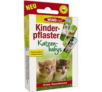 Wundmed Pack of 10 Children's Plasters Cat Babies - Pack of 10