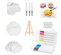 Wuneiox 41 Pcs Magic Puffy Paint, 3D Best Crafts Art Set, Magic Puffy Paint Kit for Kids, 3D Magic Foam Texture Painting Kit, Drawing Set DIY Art Supplies for Handmade, Gifts for Children Boys Girls