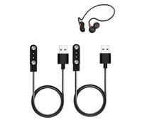 WUNIAK Charging Cable for Ortizan i10 Bone Conduction Swimming Headphones, Magnetic USB Charging Cable USB Flexible Charger Cord Cable Accessories for Ortizan i10，（2 Pack）