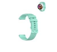 WUNIAK Compatible for ZOSKVEE DR06 Smart Watch，Replacement New Soft Sport Silicone Waterproof Strap Wristbands for ZOSKVEE DR06 Smart Watch.Teal Green