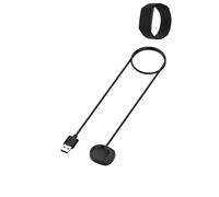 WUNIAK for Amazfit Helio Strap Fitness Tracker Wristband Charging Cable Set, Magnetic Charging Base&USB Flexible Charging Set for Amazfit Helio Strap,1Pack.