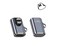 WUNIAK Type-C Magnetic Charger Adapter for SUUNTO Sonic Open-Ear Bone Conduction Sports Headphone, USB-C Charging Converter with a Keychain for SUUNTO Sonic ，(2 Pack