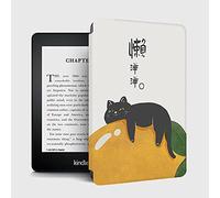 WunM Studio case for kindle Kindle Oasis Painted Cover Case, Only Fits All-New 7 Inches Kindle Oasis(10th Generation, 2019 Release & 9th Generation, 2017 Release)/lazy cat