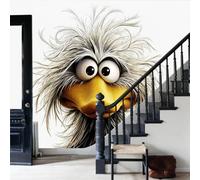 WunM Studio Large Wall Mural Wallpaper Cartoon Animal Portraits Ugly Duck Paste the Wall Non Self Adhesive for Living Room Bedroom Office Decor,300x210cm,（Non-self-Adhesive）