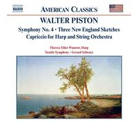 Wunrow:Seattle So - PISTON: Symphony No. 4 / Three New England Sketches