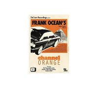 Wunsens Frank Ocean Poster Channel Orange Posters Music Album Posters Aesthetics Room HD Print Canvas Wall Art Home Decor 16x24 inch Unframed