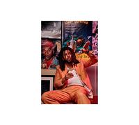 Wunsens J.Cole Poster Music Album Posters Aesthetics Room HD Print Canvas Wall Art Home Decor 16x24 inch Unframed