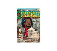 Wunsens Kendrick Lamar Poster Mr. Morale & The Big Steppers Music Album Posters Aesthetics Room HD Print Canvas Wall Art Home Decor 16x24 inch Unframed