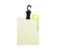 Wunuii Diving Slate - Luminous Portable with Pencil & Clip - Glow in the Dark Diving Notepad - for Underwater Snorkeling Cave Lake Exploration Training Divers Beginner