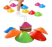 Wunuii Sports Cones | Portable Stackable Multifunctional Equipment,Disk Field Cone Marker,for Basketball Baseball Softball Practice Drills Workout Exercise Fitness