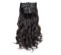 WUODHTW Clip in Hair Extensions Curly Wavy Blonde hair extensions Invisible Lace Natural Soft Hairpieces Daily Party Halloween