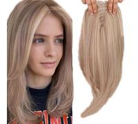 WUODHTW Clip in Hair Pieces for Women Hair Toppers for Women Real Human Hair Hair Toppers bangs hair clip Thinning Hair