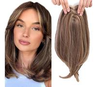 WUODHTW Clip in Hair Pieces for Women Toppers bangs hair clip Thinning Extensions Pieces Wiglets Covers Sparse hair loss