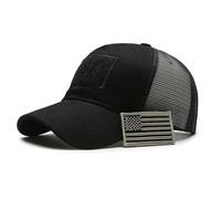 WUODHTW Men Women Baseball Cap USA Flag Hat Camo Mesh Fishing Caps Tactical Operator Army Military Hat Shooting Hunting