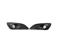 WUPEDI 1 Pair Auto Front Bumper Lower Honeycomb Fog Lamp Grille Light Trim Cover, for Ford, for Fiesta, JA8 2013-2017 Car Front Fog Light Grille
