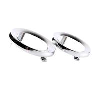WUPEDI 1 Pair Ont Fog Light Rings Cover Caps Trim 57731sc000, Forester, 2009 2013 Fog Lamp Cover Trim Automotive Accessory car fog light bezel