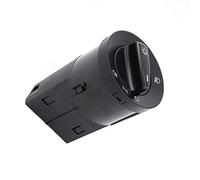 WUPEDI 1C0941531 Headlights Headlamp Fog Light Switch Rotary Button, for VW, for Jetta, MK4, for Bora, for Golf, for Passat 5, for Beetle Car Dashboard Fog Light Control Switch