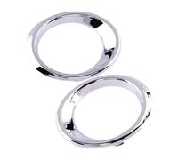 WUPEDI 1pair Ont Bumper Fog Light Cover, for Mercedes, for Benz, C Class W204 C300 C350 2008 2009 2010 2011 2048850574 2048850674 car fog light bezel