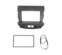 WUPEDI 2 Din Radio Frame, for Mitsubishi, Outlander 2008 Estereo Doble Din Car Stereo Fascia Panel Dash Install Kit Plate Adapter Car Radio Dash Panel(173x98mm)