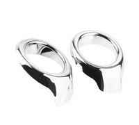 WUPEDI 2pcs Auto Car Left & Right Ont Fog Light Eyebrows Trims, for Ford car fog light bezel