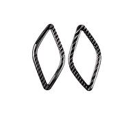 WUPEDI 2pcs Car Dashboard Air Conditioning Vent Frame Trim Carbon Fiber, for BMW, X1 E84 2011-2015 Accessories Car Interior Trim Strip