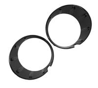 WUPEDI 2pcs Fog Light Covers for 2003 2013, for Mini, for Cooper, R55 R56 R57 R58 R59 51117248791, 51117248792 car fog light bezel(Gloss Black)