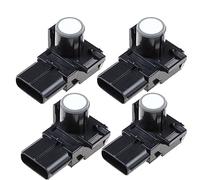 WUPEDI 4 PCS Black Color PDC Parking Sensor, for Toyota, Camry, for Corolla, for Tundra, for Lexus, RX350 8934148010 89341-48010 Car Reverse Parking Sensor Kit(White)